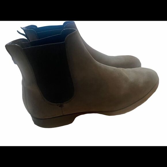 Cole Haan Mens Warner Gray Leather Chelsea Boots Shoes Size 11M - Picture 6 of 14